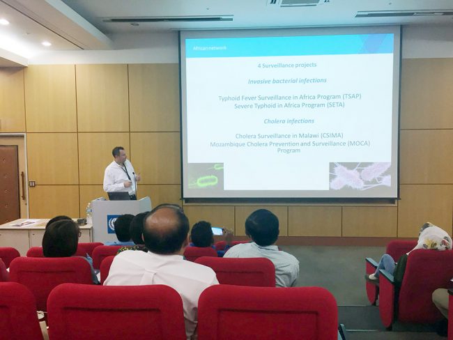 Participants of Global Health Security Agenda program visit IVI