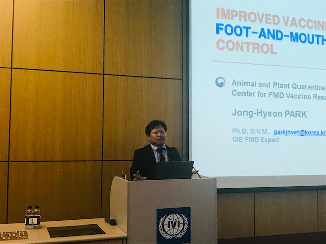 Present and Future of Vaccine Development’ seminar series: Improved vaccine for foot-and-mouth-disease control
