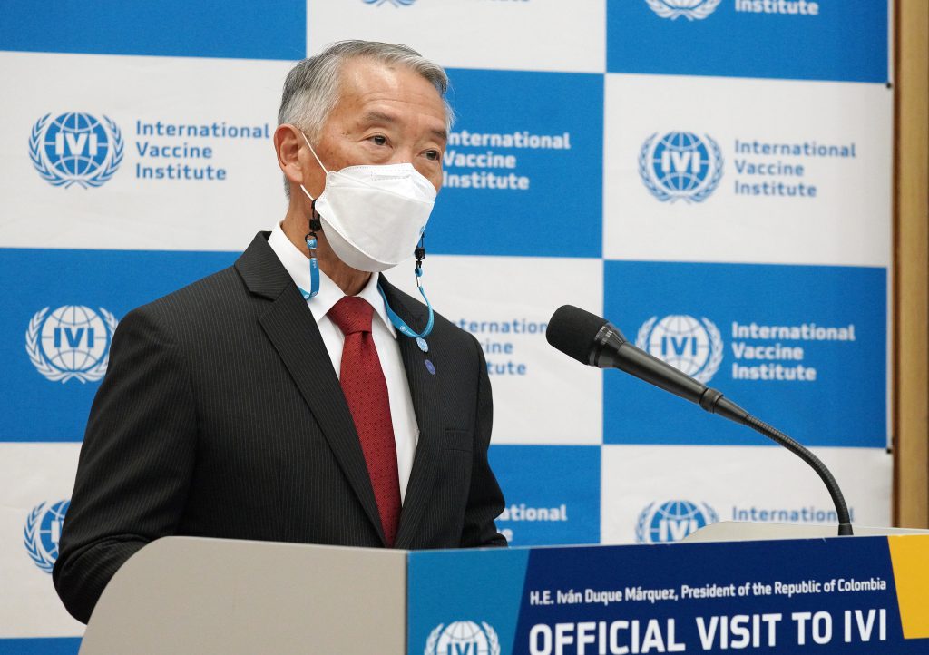 Opening remarks by Dr. Jerome Kim, Director General of IVI, during President Iván Duque of the Republic of Colombia’s Official Visit to IVI and the Republic of Korea