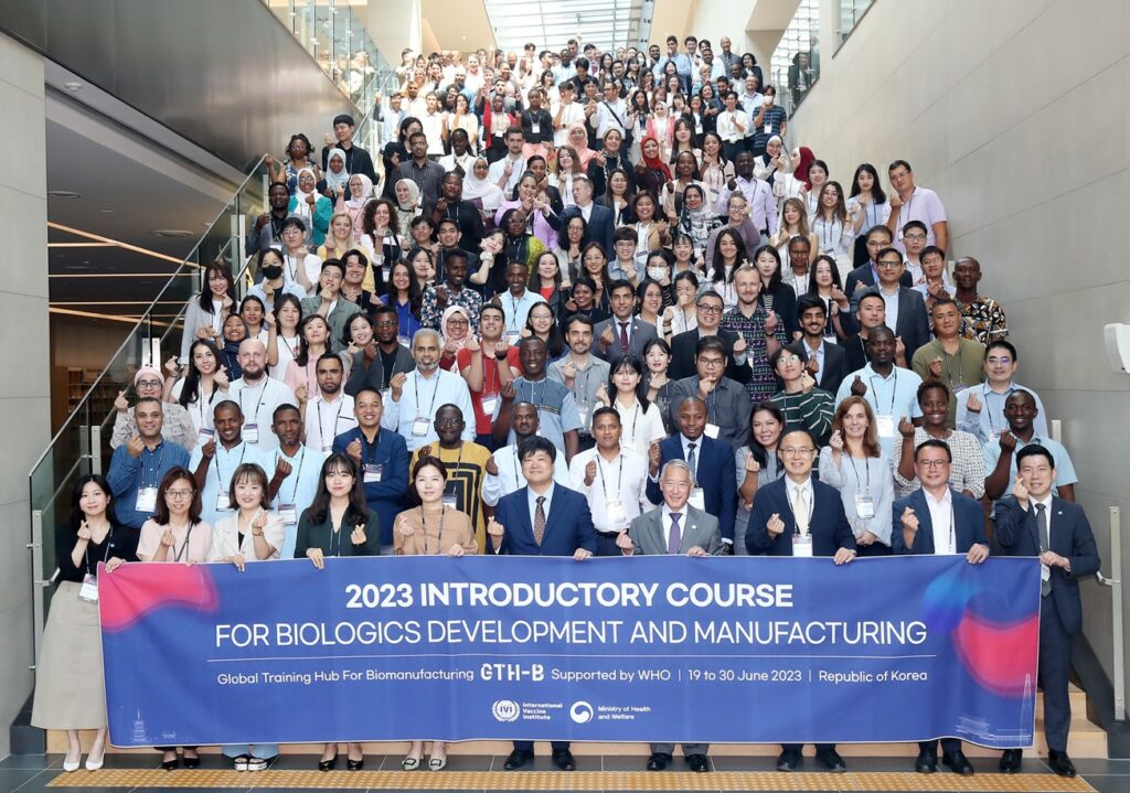IVI conducts 2nd Introductory Course for Biologics Development and Manufacturing for 235 trainees from 47 LMICs