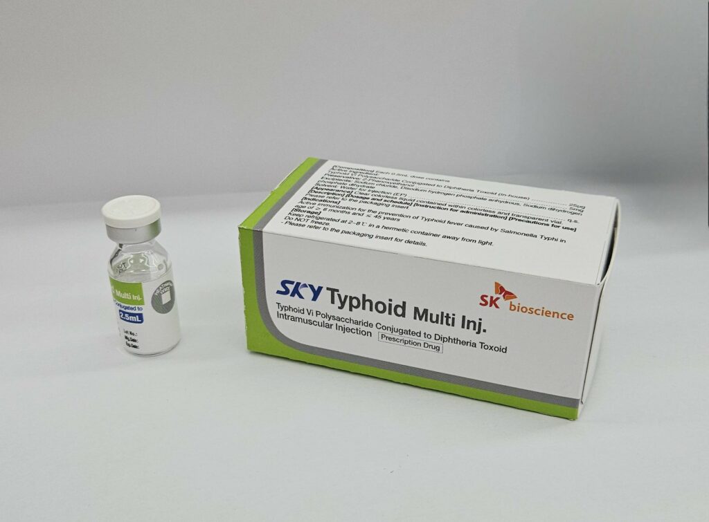 SK bioscience’s typhoid conjugate vaccine achieves WHO prequalification