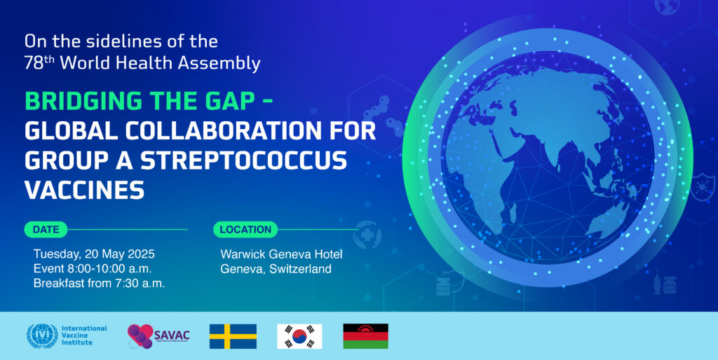 Join us on the sidelines of the 78th World Health Assembly for an event on accelerating group A Streptococcus vaccine development